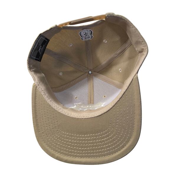 Headlines Route 66 Black White Patch Structured Baseball Cap‎ - Khaki NWT - Picture 5 of 6